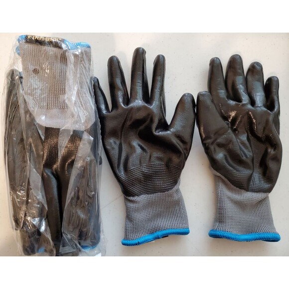 Firm Grip Winter Nitrile Grip Gloves With Insulated Shell (3 Pairs) - LARGE - Picture 5 of 5